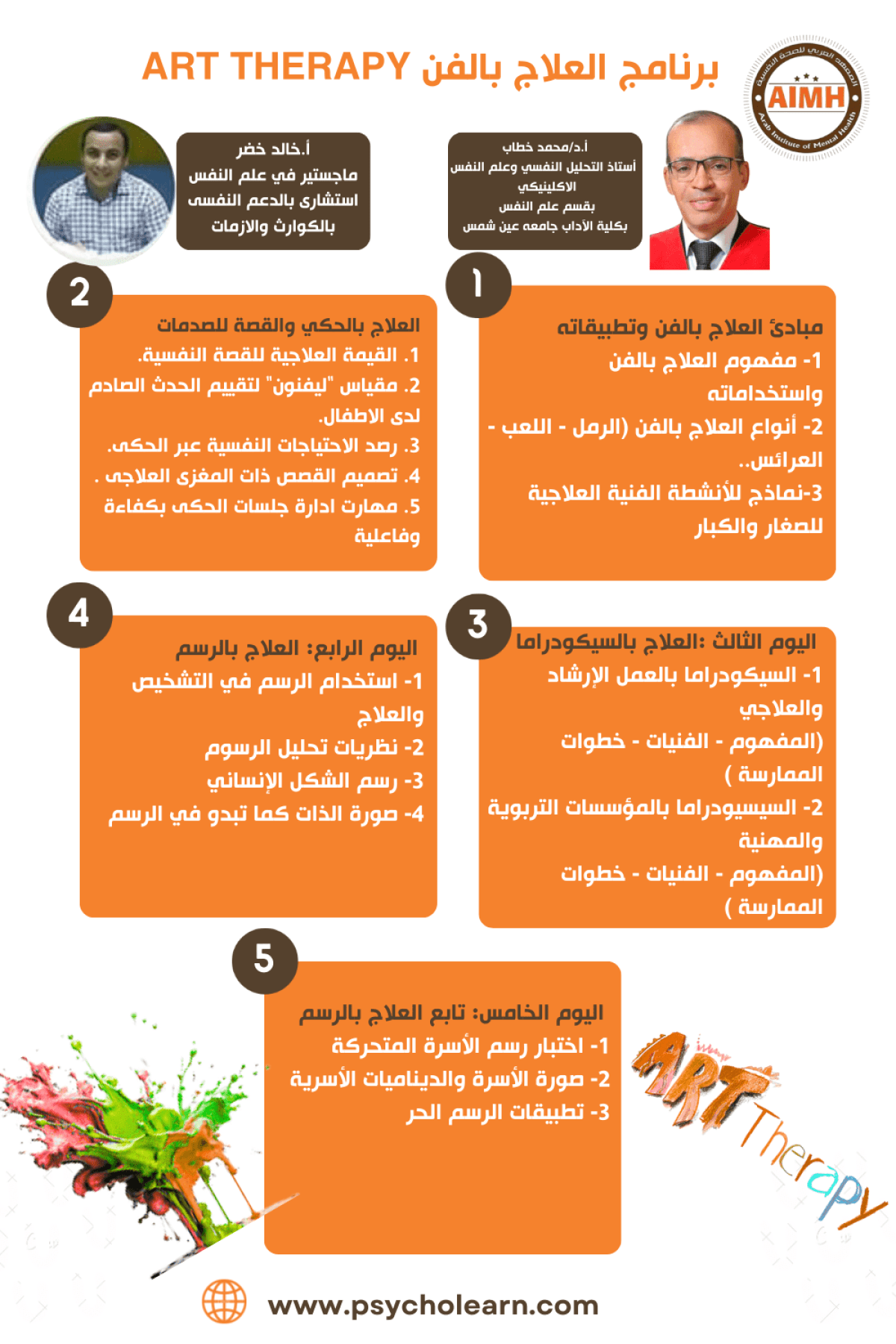 برنامج العلاج بالفن 