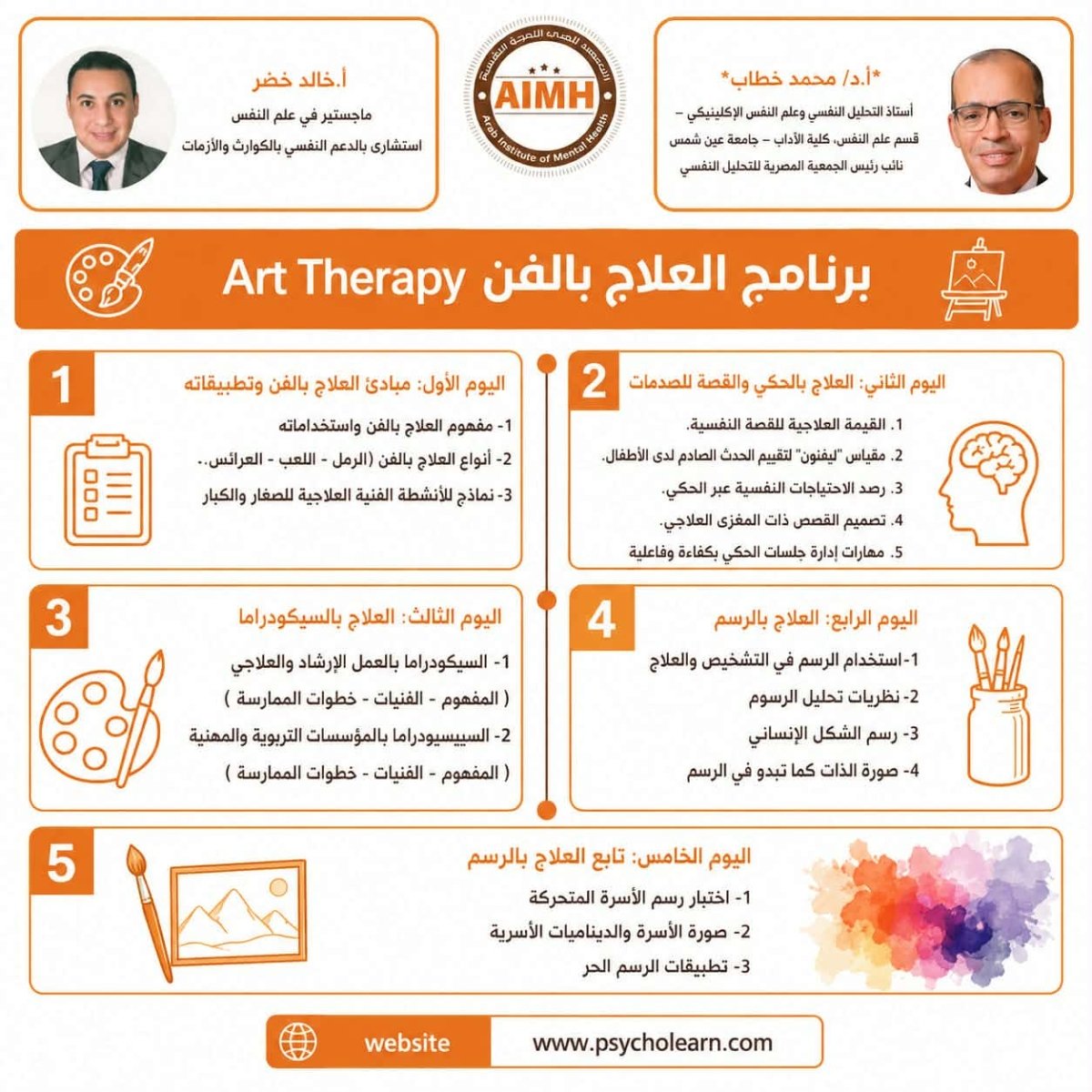 برنامج العلاج بالفن 