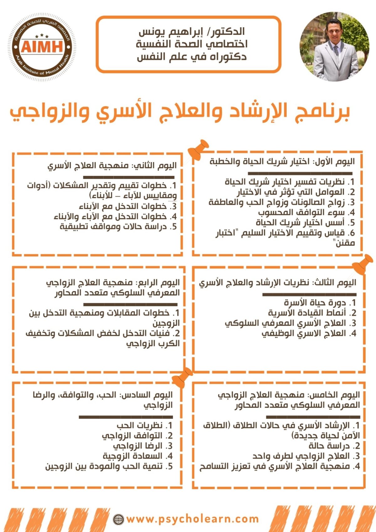 برنامج العلاج الأسري والزواجي