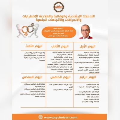  التدخلات الوقائية والإرشادية والعلاجية للاضطرابات والانحرافات والاتجاهات الجنسية