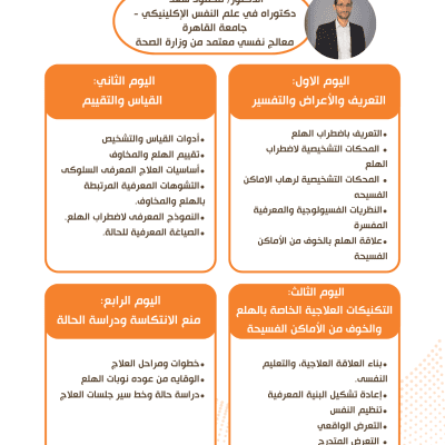 CBT اضطراب الهلع والخوف من الأماكن الفسيحة