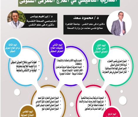 التدريب التأسيسي في العلاج المعرفى السلوكي 2022/5